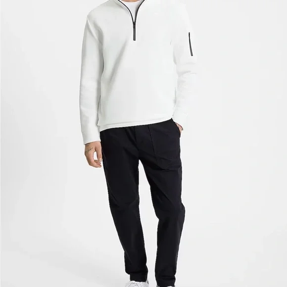 EXPRESS Men's NWT Quarter Zip Sweater - Picture 5 of 7